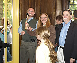 Dedication of the new vestibule